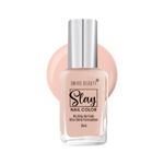 Swiss Beauty Slay Nail Color | Glossy Finish, Long Lasting Nail Paint| Chip resistant, Quick drying Nail Polish | Shade- French Toast, 25Ml