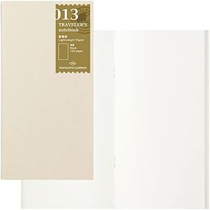 Traveler's Notebook Refill, Lightweight Paper, Pack of 2, Regular Size, 14287006