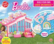 Create-A-Treat Gingerbread House Cookie Kit, Barbie Vanilla Cookie Dreamhouse and Barbie™ Vanilla Cookie Decorating Kit, 39.71 oz