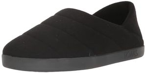 TOMS Men's Ezra Slipper , Black Felt Fleece,11 UK