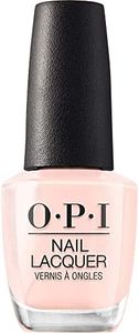 OPI Nail Lacquer Bubble Bath | Sheer Nude Pink Crème Chip Resistant Nail Polish | Vegan, Fast Drying, Streak Free