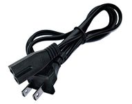 UpBright 2Pin AC IN Power Cord Compatible with Panasonic Technics Blu-ray Player DMR Dmp-bd30 Dmp-bd45 Dmp-bd65 SC-PT480 Vizio E241-A1 E390-A1 E390-B1E E32-C1 E320-A1 SA-HT743 Sanyo DP32670 DP26670 TV