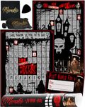 Movie Scratch Off Poster -8 Pcs Gift Set- (43x60cm) Horror Poster, 100 movie scratch off poster, Horror Movie Gifts, Perfect For Horror Movies Lovers.