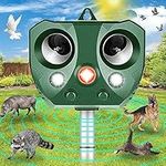 Soar Animal Repeller, Outdoor Solar Powered Animal Repeller, Cat Repellent Animal Deterrent with Motion Sensor for Repelling Dogs,Cat, Bird, Squirrels, Raccoon, Rabbit, Farm Yard Garden