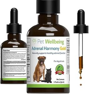 Pet Wellbeing Adrenal Harmony Gold - Dog Cushing's, Cortisol Balance, Adrenal Support, Fluid Balance - Veterinarian-Formulated Herbal Supplement for Dogs 2 oz (59 ml)