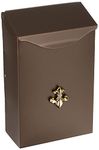 Gibraltar Classic Small Capacity Galvanized Steel Venetian Bronze, Wall-Mount Mailbox, BW110V04