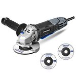 Hammerhead 6-Amp 4-1/2 Inch Angle Grinder with 3 pcs Grinding Wheel – HAAG060