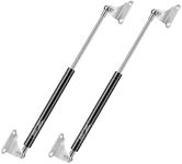 HUOPO 20 inch 250lb/1112 N Gas Shock Strut Spring Lift Support for RV Bed Door Storage Lid Heavy Lid Basement Door Floor Hatch, Set of 2 with with Mounting Bracket