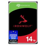 Seagate IronWolf Pro 14TB NAS Internal Hard Drive HDD – CMR 3.5 Inch SATA 6Gb/s 256MB Cache for RAID Network Attached Storage, Data Recovery Service – (ST14000NE0008)