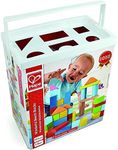 Hape E8247 Wonderful Blocks Game, 101 Pieces, Multicolor