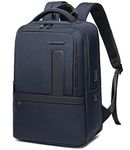 Arctic Hunter Business Backpack for Men Heavy Duty 27L Expanded Laptop Backpack for Upto 16-inch Laptop 1680D Polyester Water-Resistant USB & Type-C Port Padded Backpack for Office Travel,Blue