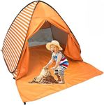 Blue Pop Up Beach Tent Shade Sun Sh