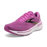 Brooks Women’s Adrenaline GTS 23 Supportive Running Shoe - Orchid/Black/Purple - 9 Medium