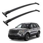 Richeer Roof Rack Cross Bars for 2016-2019 Explorer with Side Rails,Cargo Racks Rooftop Luggage Canoe Kayak Bicycle roof Bag