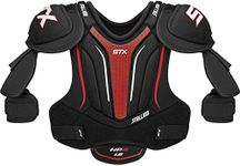 STX Ice Hockey HP SPH2 JR 02 BK/RD Stallion HPR 1.2 Junior Shoulder Pad, Medium, Black/Red