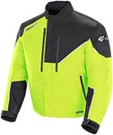 Joe Rocket Mens Motorcycle Jacket (,), 1 Pack XX large Hi-viz/Black