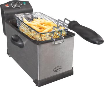 Quest 3L Deep Fat Fryer – Stainless Steel Electric Chip Pan