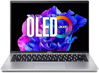 Acer Swift Go (SFG14-71-582W) Ultrabook/Laptop | 14" WQ2.8K OLED Display | Intel Core i5-13500H | 16GB RAM | 512GB SSD | Intel Iris Xe Graphics | Windows 11 | QWERTZ Teclado | Plata