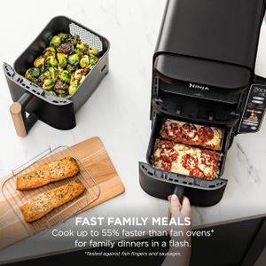 Ninja Double Stack XL Air Fryer – Large Capacity, Dual Zone