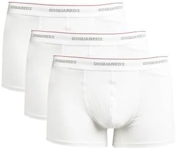 DSQUARED2 Boxer Intimo Uomo Bianco XL