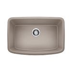 Blanco 442549 Granite Kitchen Sink Valea 18-in X 27-in Truffle