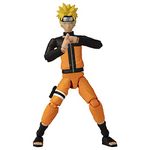 BANDAI Anime Heroes Naruto Action Figure Naruto Uzumaki | 17cm Naruto Figure Naruto Uzumaki Figure With Extra Hands And Accessories | Naruto Shippuden Anime Figure Action Figures For Boys And Girls