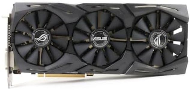 ASUS ROG Strix GeForce GTX 1070 Ti 8GB GDDR5 Advanced Edition VR Ready DP HDMI DVI Gaming Graphics Card (ROG-STRIX-GTX1070TI-A8G-GAMING) (Renewed)