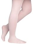 Dancina Footed Ballet Dance Tights Microfiber Size L (8-12) Ballet Pink