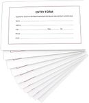 1000 Entry Forms - 10 Pads with 100