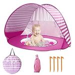 Baby Beach Tent with Pool, UPF 50+ 