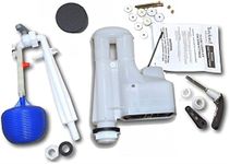 Twyford Toilet Cistern Kit, Single Flush Syphon, Ball, Inlet Valve, Donut & Lever