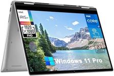 Dell Inspiron 7430 2-in-1 Business Laptop[Windows 11 Pro], 14" FHD+ (1920x1200) Touchscreen, 13th Gen Intel 10-Core i7-1355U, 16GB LPDDR5 RAM, 1TB SSD, Backlit KB, Fingerprint, Thunderbolt 4, Wi-Fi 6E