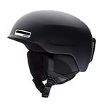 Smith Lightweight Maze-AD Men's Outdoor Ski Helmet available in Matte Black - Size 63 - 67 cm