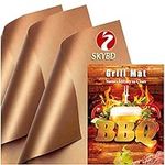 SKYBD Copper Grill Mats for Outdoor
