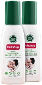 Babyhug Natural Mosquito Repellent Fabric Roll On Pack of 2 (2 x 8ml) - 0 Months+