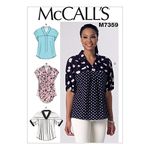 McCall's Patterns M7359 Misses' V-Neck Dolman Sleeve Tops, ZZ (Large-X-Large-XX-Large)