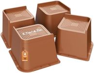 MYMULIKE Bed Risers 4 inch Heavy Du