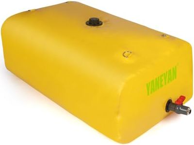 YANEYAN Foldable Water Tank Bladder 260 Gal/1000L Portable Large Capacity Soft Water Bag Storage Container Suitable for Outdoor Easy to Carry Out (260 Gal)