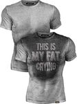 Sweat Activated Men's Gym Shirt | My Fat Crying | Workout Fitness T-Shirt