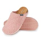 Ladies Mule Slippers DUN 99 (5 UK, Pink)