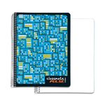 Classmate Pulse 6 Subject Spiral Notebook - Pack of 1 | Unruled | 300 Pages | 24.0cm x 18.0cm | Attractive Cover Designs | Soft Cover | Notebooks for College Students