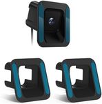 MSAFF Window Mount for Wyze Cam V3/V3 Pro/V4, Angle Tilt (Up/Down/Left/Right), No Screws, No Reflections, Glass Windows/Doors Bracket Holder - Black (2pcs in 1 Pack)