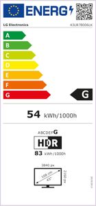 LG 43" 4K Smart TV – Ultra HD LED with HDR