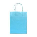 Luxury Christmas Gift Presents craft Paper Bags Twisted Handle Strong ~ 12 pieces ~ 22*18*8cm.Sky Blue