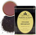 Harney & Sons English Breakfast, Loose Leaf Black Tea, 8 Ounce (Pack of 1) (packaging may vary)