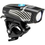 NiteRider Lumina Micro 850 Front Bike Light LED USB Rechargeable Water Resistant Mountain Road Commuting City Urban Cycling Safety Flashlight, Black, 6783