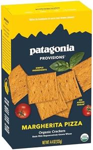 Patagonia Provisions - Margherita Pizza - Certified Organic Crackers - Non-GMO, Plant-Based, No Added Sugar