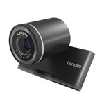Lenovo QHD Webcam, AI Noise Cancellation and Enhanced Image Quality, 2K Resolution, 2X Digital Zoom, Physical Privacy Shutter, Directional Microphone, Teams Certified, Black