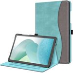 FINTIE Case for Samsung Galaxy Tab A9 Plus / A9+ 11 Inch 2023 Model (SM- X210/ X216/ X218), Multi-Angle Viewing Smart Stand Cover with Pocket Auto Wake/Sleep, Turquoise