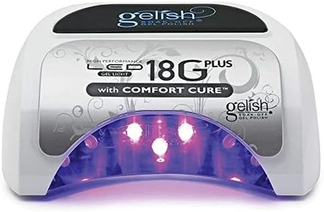 Gelish 18G Plus with Comfort Cure 36 Watt LED High Performance Gel Nail Polish Curing Light
